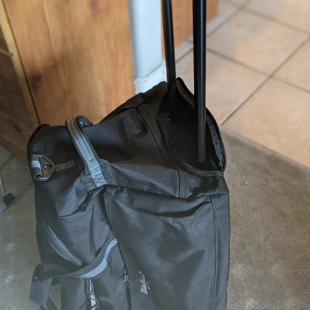 Eddie Bauer Large Rolling Duffle Bag